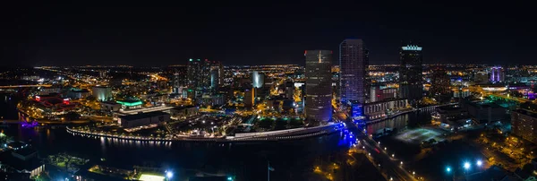 Panoráma Downtown Tampa Florida Amerikai Egyesült Államok — Stock Fotó