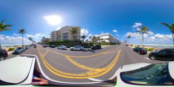 360 Кадры Палм Бич Айленд Флорида Сша — стоковое видео