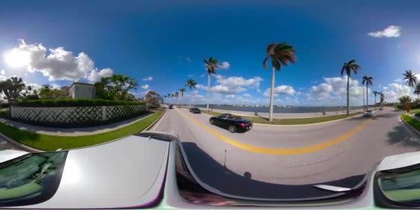 360 Mozgás Hosszúság West Palm Beach Florida Usa Ban — Stock videók