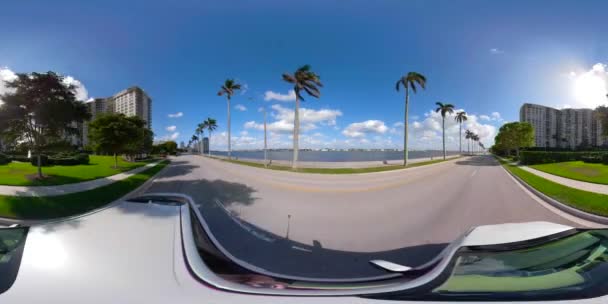 West Palm Beach 360Vr Footage — Stock Video