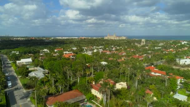 Letecká Daleko Přístup Breakers West Palm Beach — Stock video