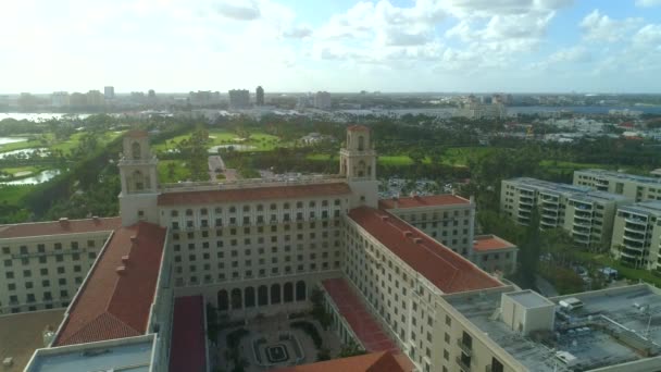 Hava Ortaya Ayırıcılarını West Palm Beach Florida — Stok video