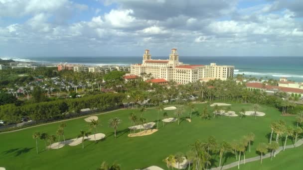 Ayırıcılarını West Palm Beach Hava Görüntüleri — Stok video