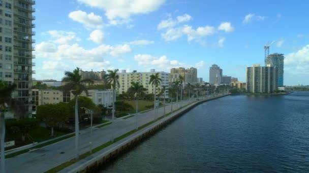 Flagler Drive West Palm Beach — Vídeo de Stock