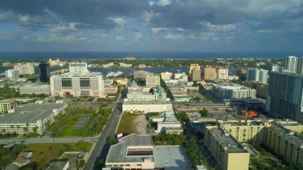 Yanal Hava West Palm Beach Görüntüleri — Stok video