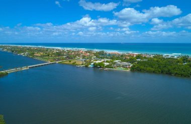 Havadan görüntü Palm Beach Florida
