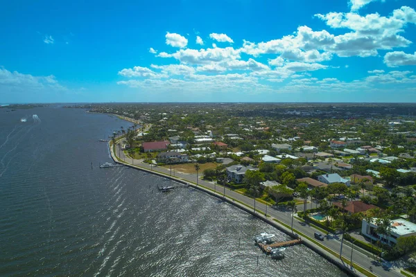 Flagler Drive West Palm Beach in Florida — Foto Stock