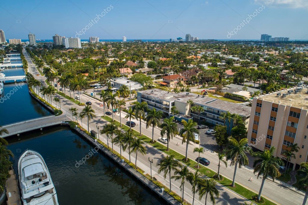 Las Olas Boulevard fort Lauderdale FL — Stock Photo © felixtm 189929274
