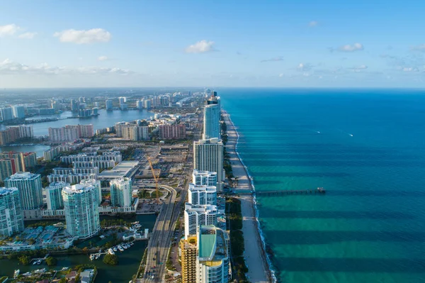 Coastal city Sunny Isles Beach FL — Stock Photo, Image