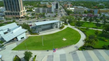 Hollywood Florida ABD Hava dron çekim