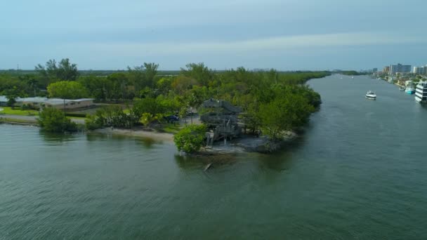 Hollywood Verenigde Staten Mei 2018 Luchtfoto Drone Beelden Mensen Een — Stockvideo