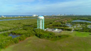 Hava ziyaret Hollywood Florida su kulesi