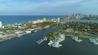 Görüntüleri Hollywood Beach Fl ABD 4 k robot 24p