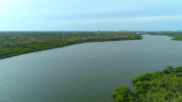 Hollywood Lakes Florida Usa — Stock Video