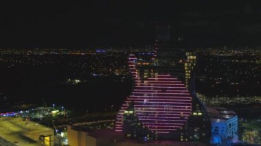 İnsansız hava aracı videosu Hollywood Seminole Hardrock Kumarhanesi ve Otel