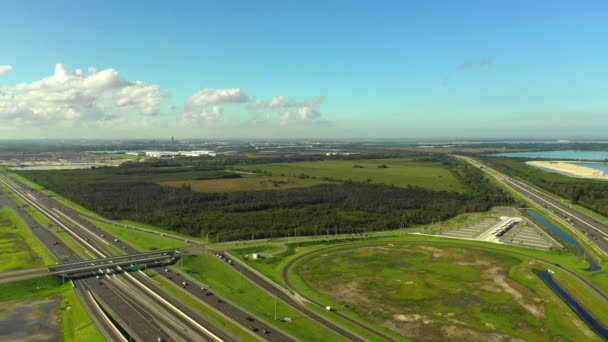 Przyszłe Położenie Miami Dream Mall Florida Usa — Wideo stockowe