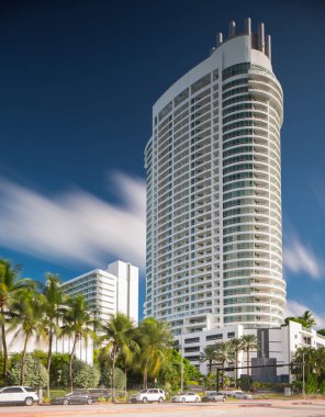 Fontainebleau Miami Plajı Florida Usa