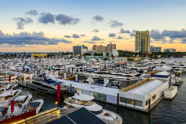 Luftbild des internationalen Fort Lauderdale Florida 2019 — Stockfoto