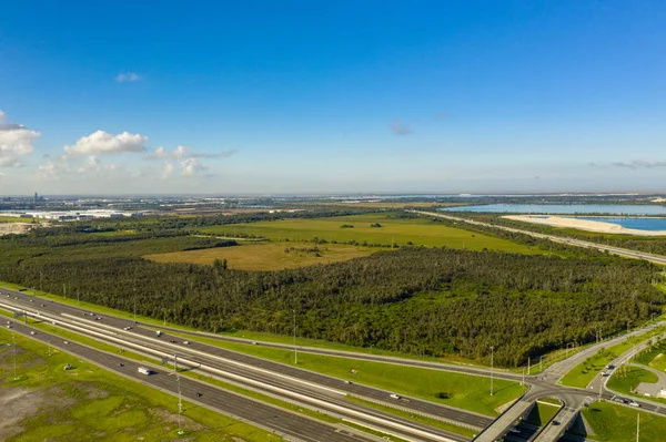 Lokasi Miami Dream Mall Florida USA masa depan — Stok Foto