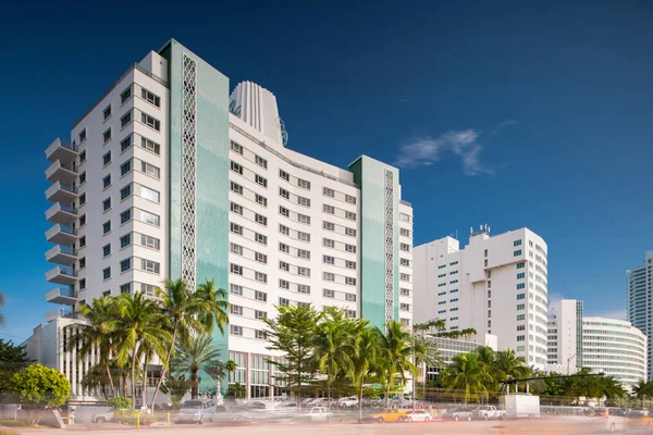 Eden roc Hotel Plaża Miami — Zdjęcie stockowe