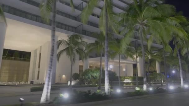 Apogee Condominium Miami Beach Άποψη Του Δρόμου — Αρχείο Βίντεο
