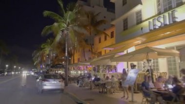 Miami Beach 'te gece hayatı