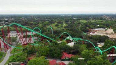 Florida 'daki Kumba Roller Coaster Tampa Busch Gardens