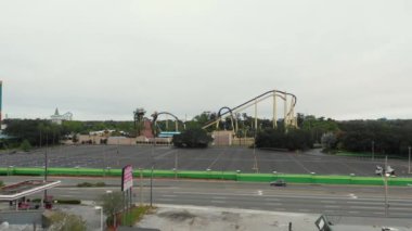 Hava görüntüleri Tampa Busch Gardens 4k