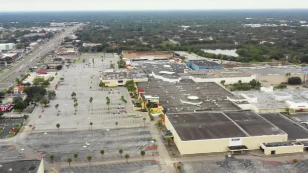 Aerial Tour University Mall Tampa — Stock Video