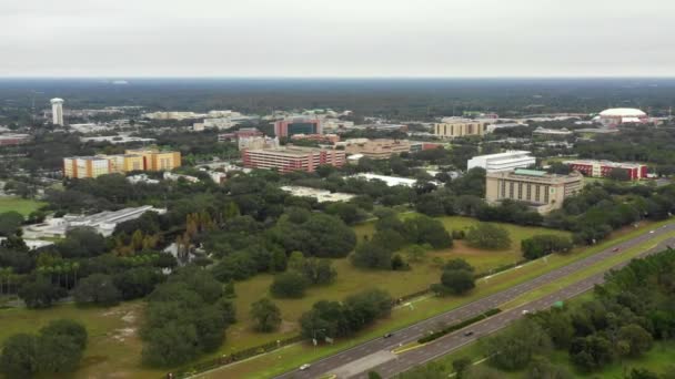 Video Aereo Università Del Sud Della Florida Campus Tampa — Video Stock