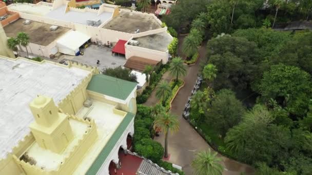 Aerial Video Tampa Busch Gardens 30P — Stock Video