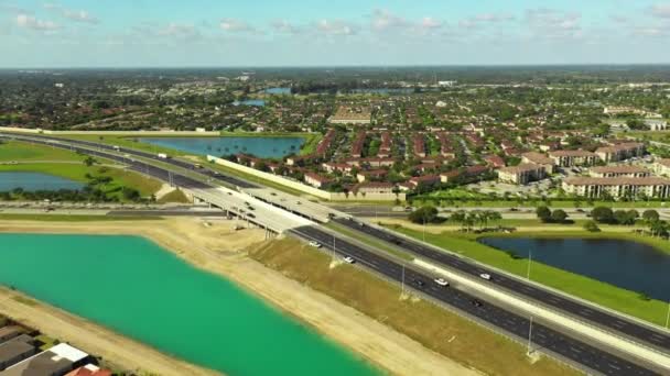 Bellissimo Video Aereo Homestead Miami Usa — Video Stock