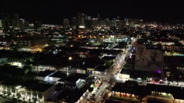 Wynwood sokakları Miami Fl Usa
