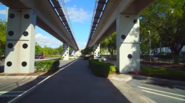 M Yolu Miami Dade hareketli video görüntüsü
