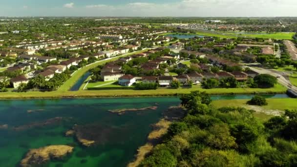 Homestead Deki Komşular Miami Florida Usa — Stok video