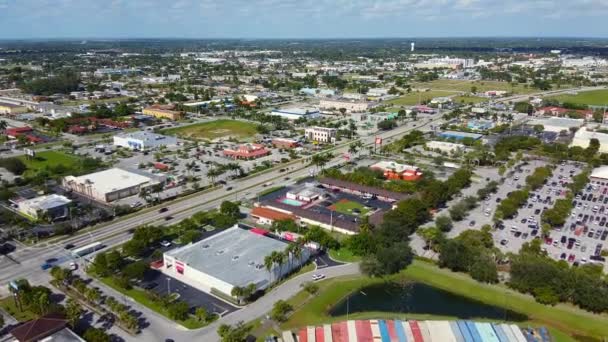 Homestead Florida Letecké Drone Záběry — Stock video