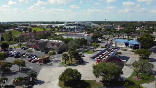 Letecké Záběry Florida City Homestead — Stock video