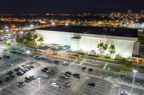Luftbild große einfache Casino Hallandale Florida USA — Stockfoto