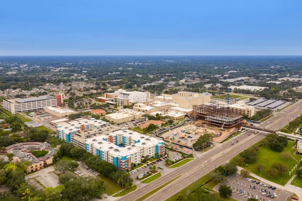 Letecká fotografie Tampa Hospital Florida Usa — Stock fotografie