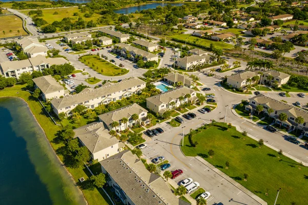 Novo projeto residencial de habitação comunitária Miami Homestead FL — Fotografia de Stock