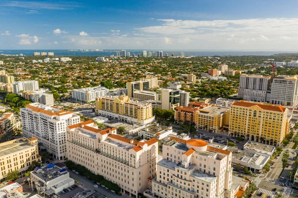 Чудова аерофотозйомка Miami Coral Gables Fl Usa — стокове фото