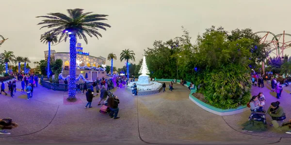 360 kamera eşdörtgen fotoğraf Busch Gardens Tampa Florida hol — Stok fotoğraf