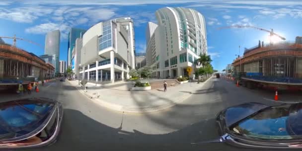 Miami 360 Hisse Senedi Turu — Stok video