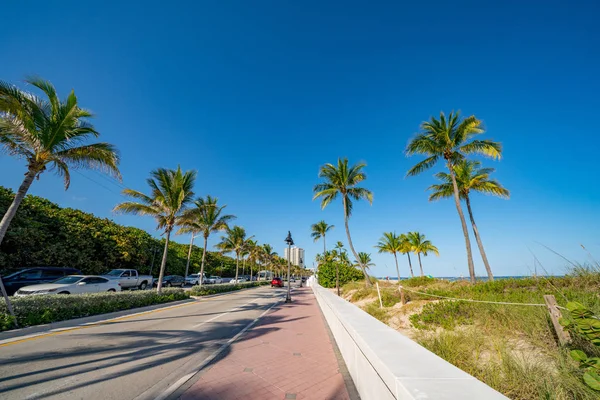 Fort Lauderdale Beach Boulevard — Stock fotografie