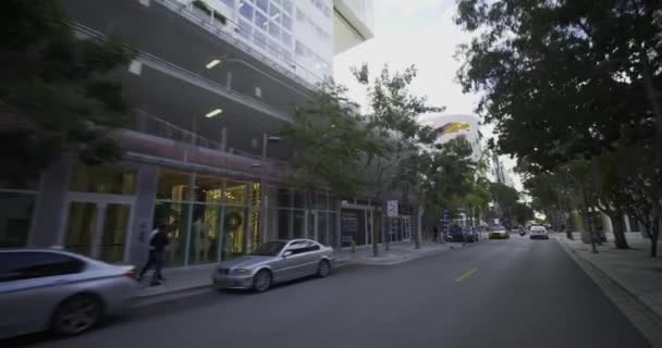Garagem Estacionamento Miami Design District — Vídeo de Stock