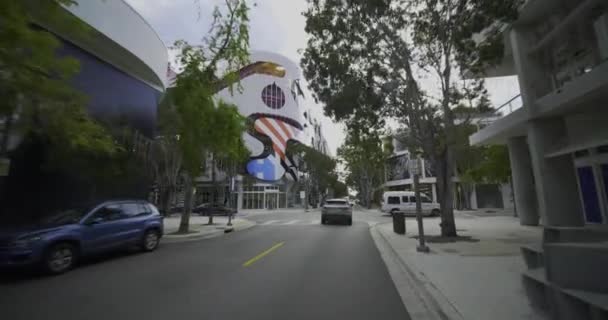 Musée Garage Miami Bâtiment Quartier Design — Video