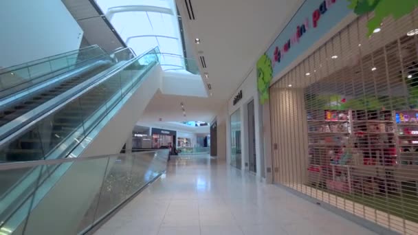 Filmklipp Flygel Aventura Mall Florida Usa — Stockvideo