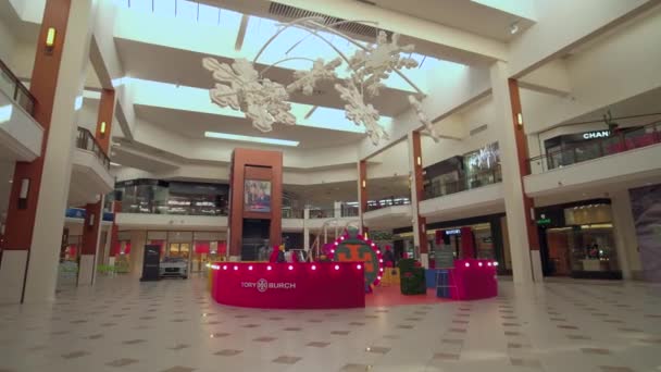 Exhibición Tory Burch Aventura Mall Florida — Vídeo de stock