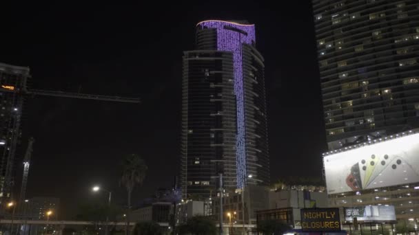 Paramount Tower Miami View — стокове відео