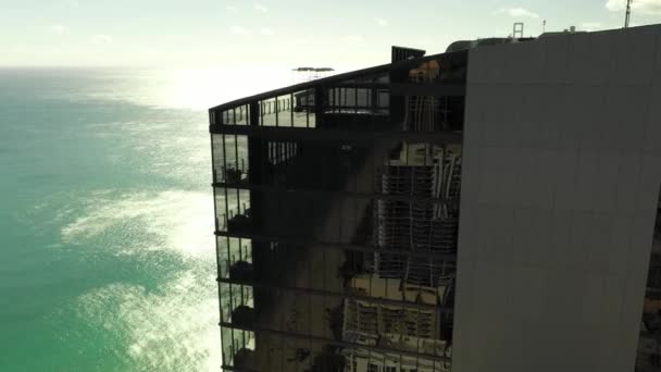 Menara Muse Penthouse Sunny Isles Beach — Stok Video